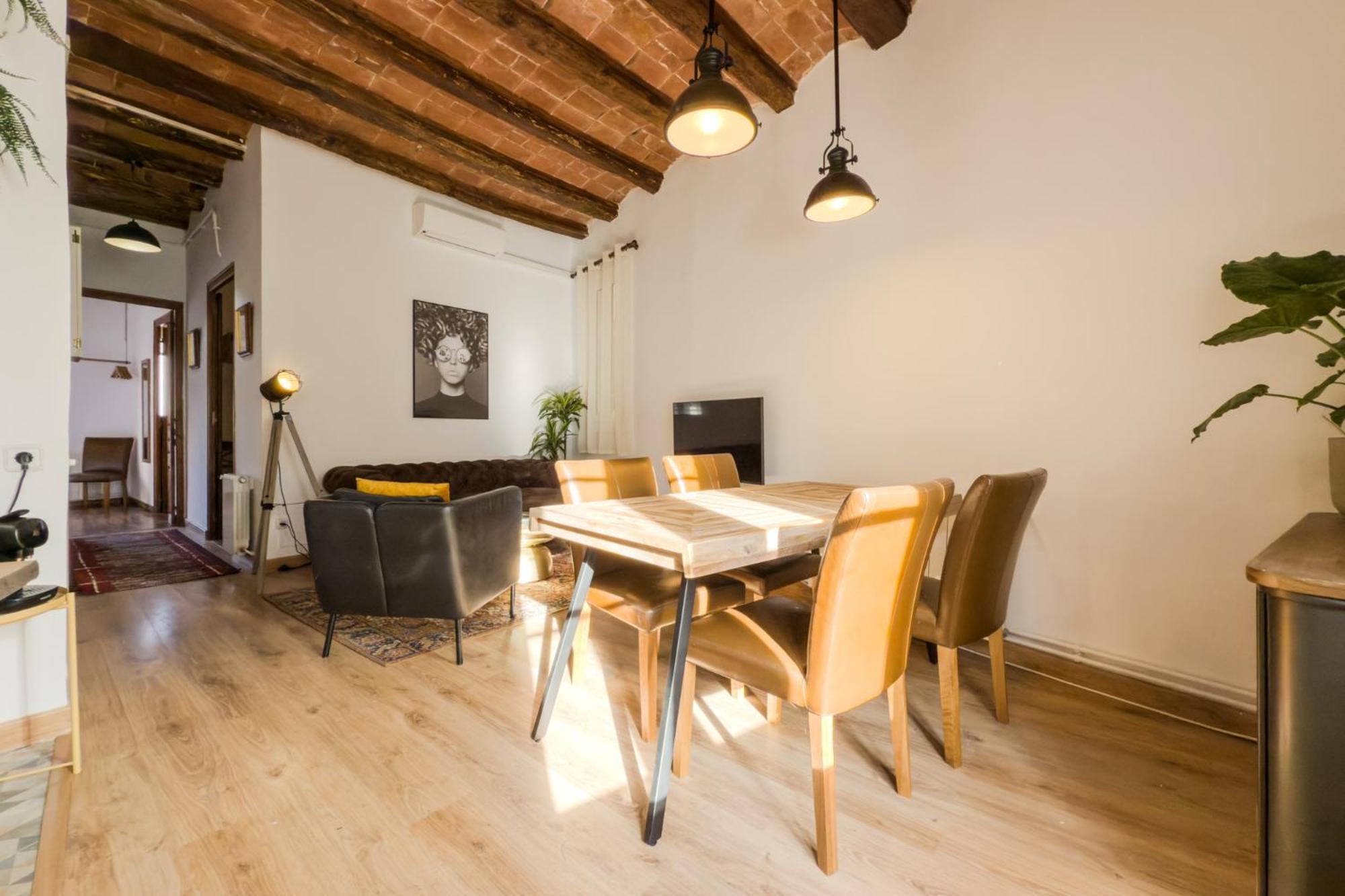 Magalhaes - Trad Flat In Poble Sec, Near Ramblas Barcelona Luaran gambar