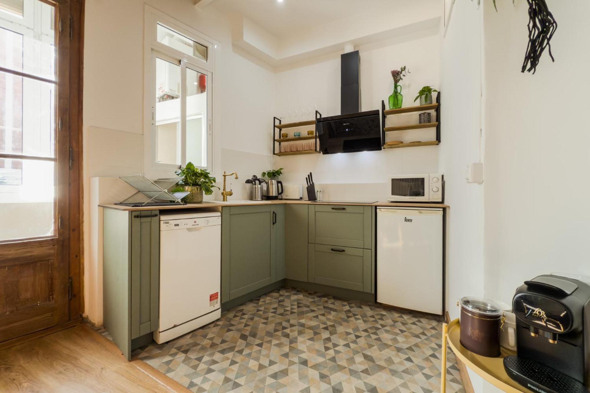Magalhaes - Trad Flat In Poble Sec, Near Ramblas Barcelona Luaran gambar