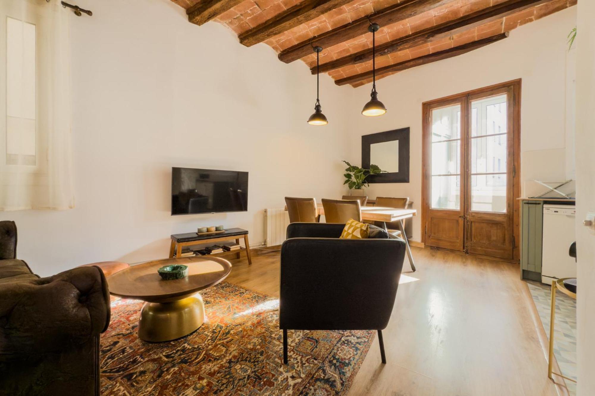 Magalhaes - Trad Flat In Poble Sec, Near Ramblas Barcelona Luaran gambar