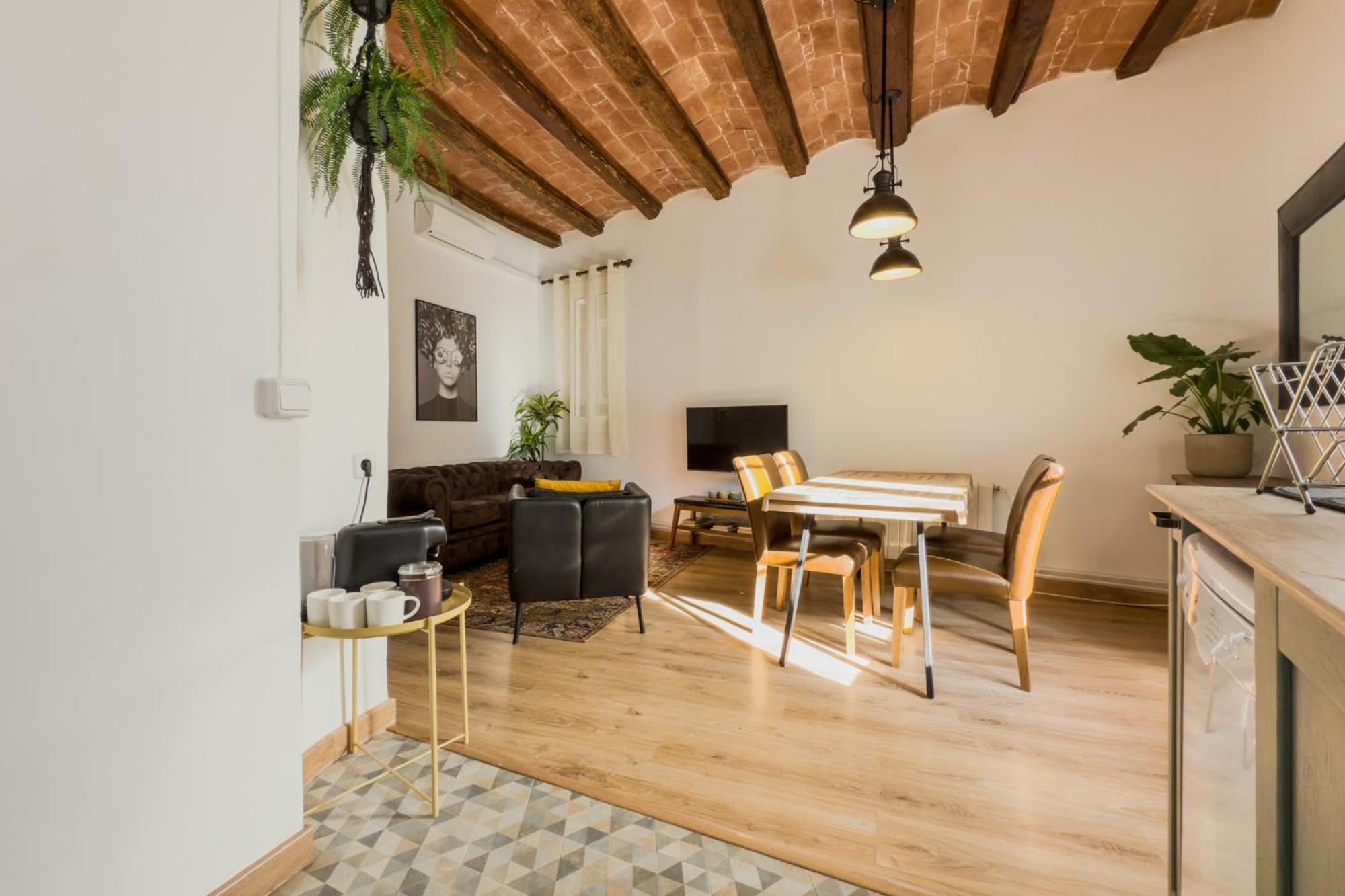 Magalhaes - Trad Flat In Poble Sec, Near Ramblas Barcelona Luaran gambar